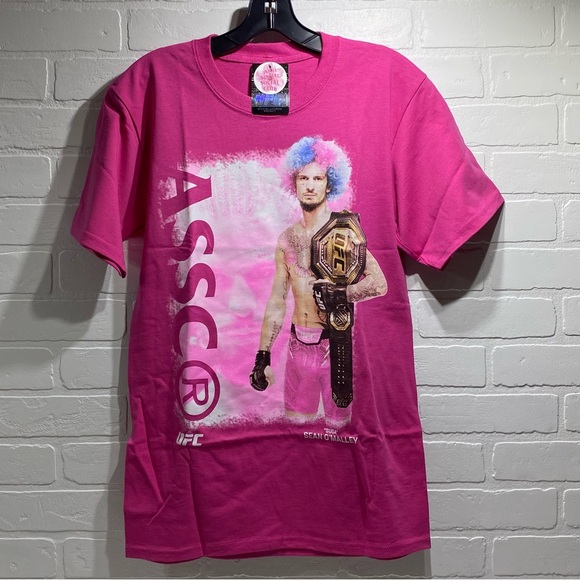 NEW - Anti Social Social Club - Suga Sean UFC Tee Tshirt - Pink - SMALL - Picture 1 of 8